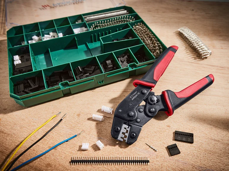 PARKSIDE® Set de pinces à sertir. 2012 pièces